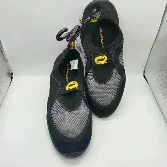 O'Rageous Other - Brand New O'Rageous  Water Park Men's Shoes Slip on Size 7 Black Grey Yellow